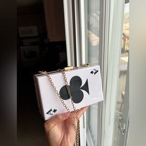 Ace of Clubs Purse/clutch